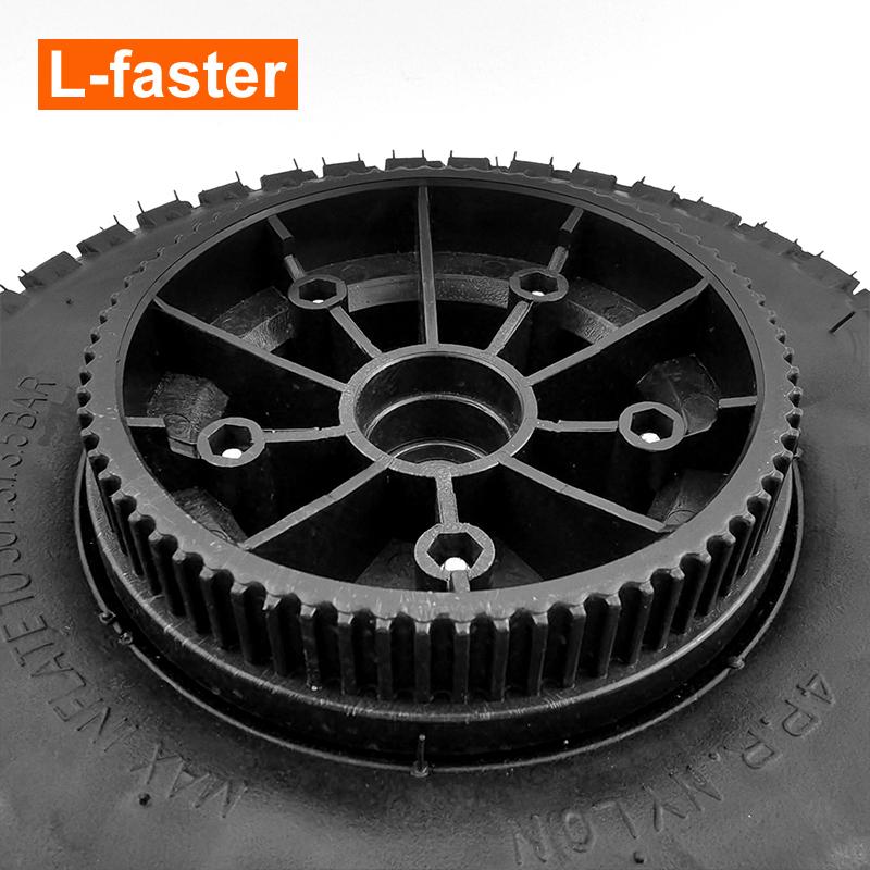 9 Inch Off-Road Rubber Air Tire Pulley Wheels for Electric Skateboard Parts