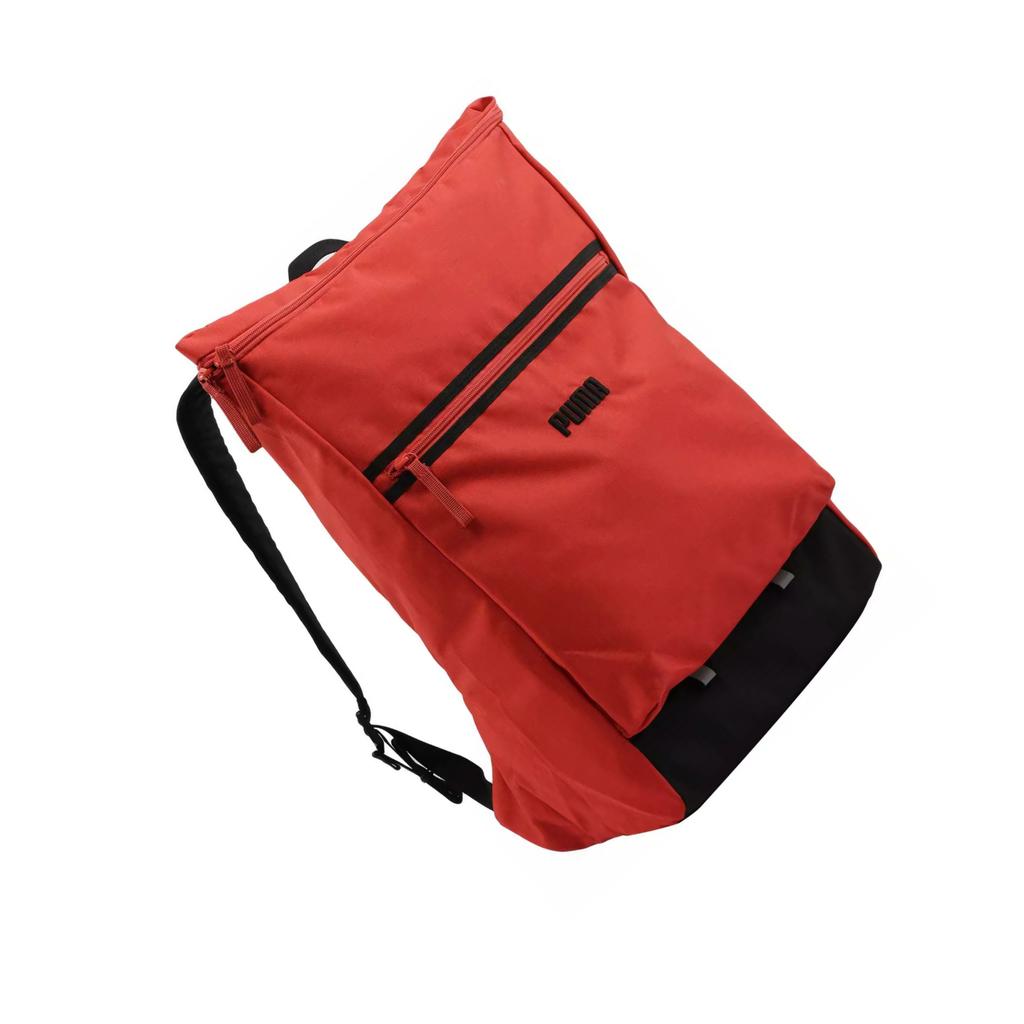New PUMA Fabric Backpack Regular Unisex Tomato Red 091423-01