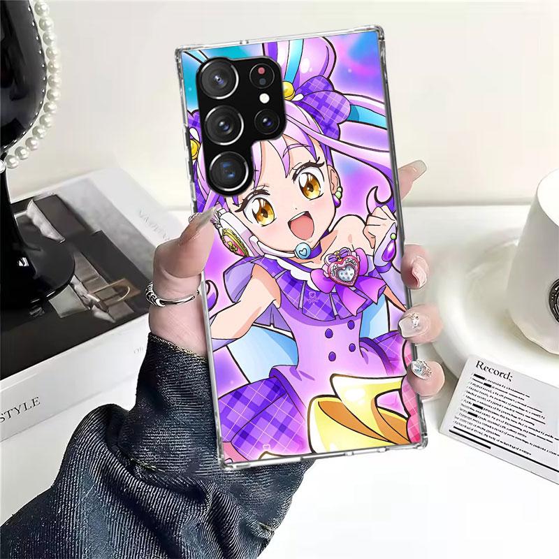 Pretty Cure Anime Soft Phone Case For Samsung Galaxy S22 S23 S24 S25 Edge S26 Ultra S20 FE S21 Plus + Fundas Coque Galaxy S20 S2