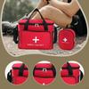 2 Pieces Empty First Aid Bag Professional Storage Portable Organizer Oxford Shoulder