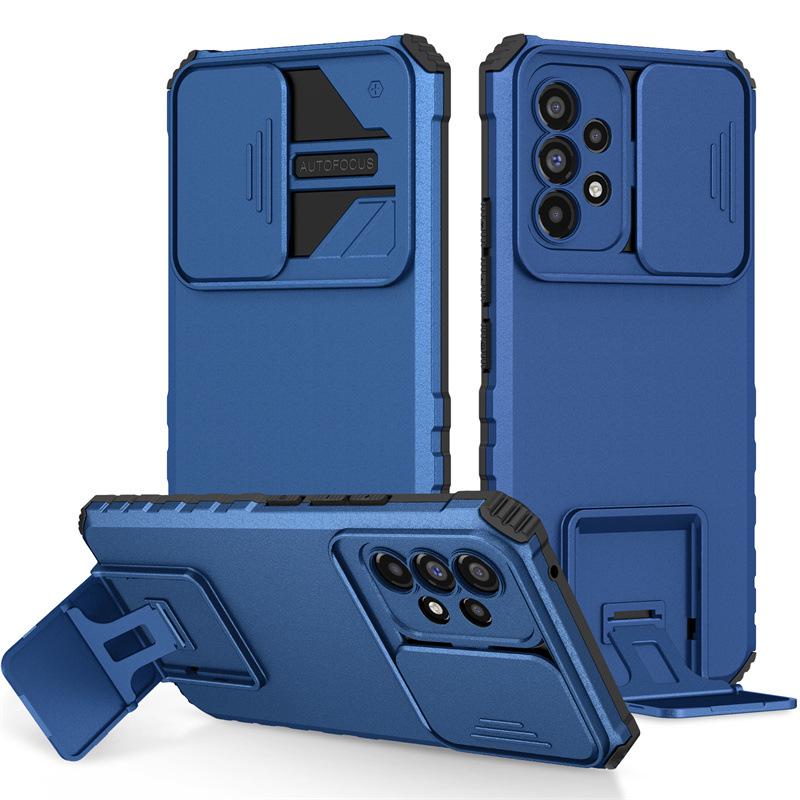 Samsung S25 Ultra Multifunctional Protective Case with Window Lens Protection for A54 5G