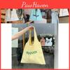 Chic Letter Print Shoulder Bag Spacious Trendy Tote Street Style Canvas Bag