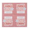 20 teile/paket 33*33 cm 2-lagig Einweg Party Serviette Weihnachten Muster