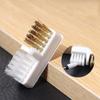 2 In 1 Nail Buffing Head Brush Easy To Use Grinding Head Dust Brush  Polishing Head Clean Tool