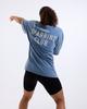 BOXRAW Sparring Club Oversized T-Shirt - Women'S W Bxrw-Spclt-W [Washed Baby Blue] (Type C)