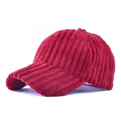 COKK Autumn Winter Baseball Cap Women Corduroy Winter Hats For Women Snapback Hat Female Hip Hop Cap Gorras Bone Casquette Gorro