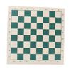 1Pc 34.5cm Portable Soft Rollable Leather Durable Chess Board For Educational Games Chess Board PVC Leather Chess Board