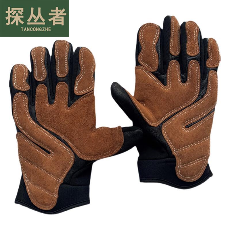 Explorer Cowhide Rappelling & Rescue Gloves