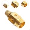 Exhaust Muffler Manual High Performance Brass Fitting Air Pneumatic Mufflers