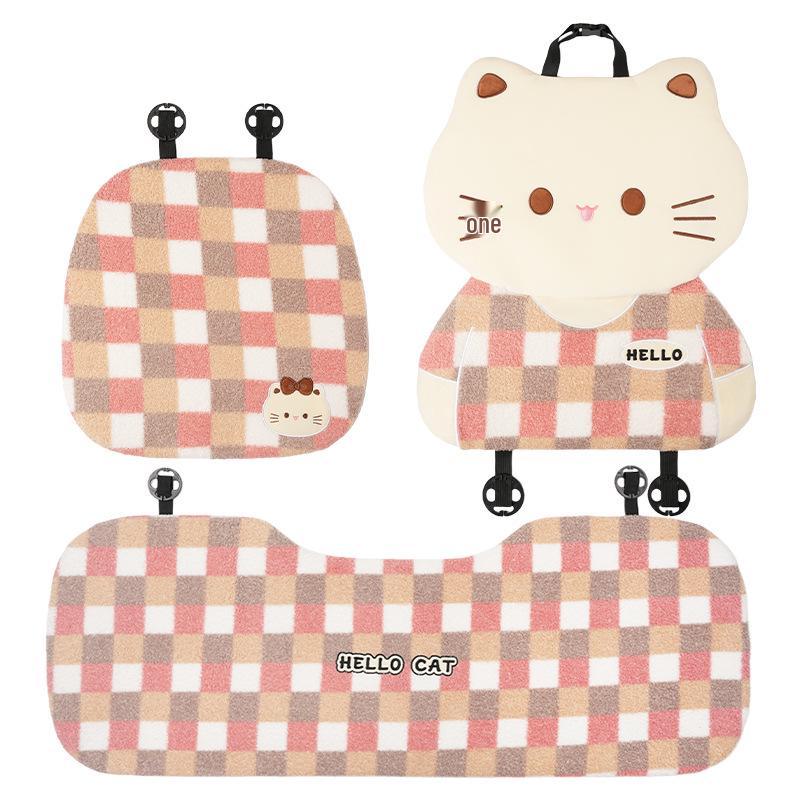 Plüsch-Autositzkissen für den Winter - Warm, Dick & Gemütlich für Herbst und Winter