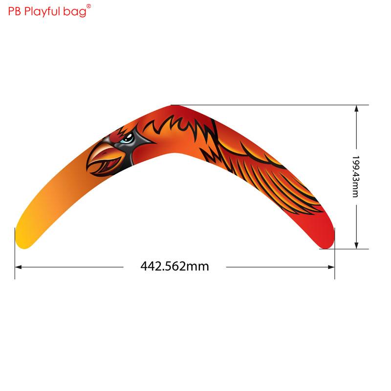 Professional EVA Outdoor Flight Boomerang Adult Child Outdoor Sports Game Toy Soft Safety Boomerang AC164 6