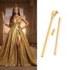 Adjustable Snake Cobras Cane Pharaoh Scepter Pimps Wizard Staff Halloween Cosplay Costume Accessories for Women Men Gift
