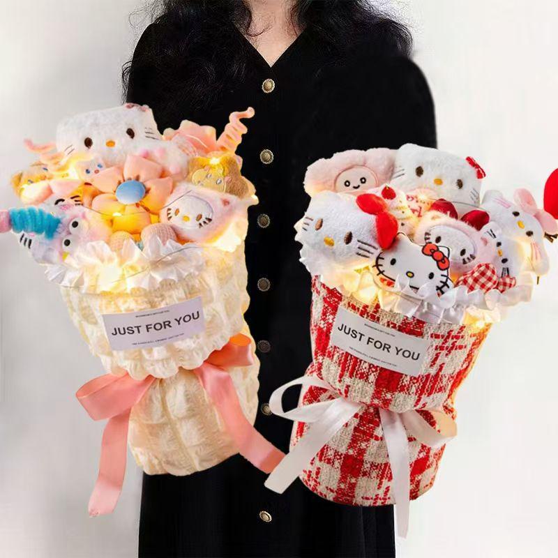 Birthday and Graduation Gift: Cinnamoroll Flower Bouquet Toy for Girls and Best Friends