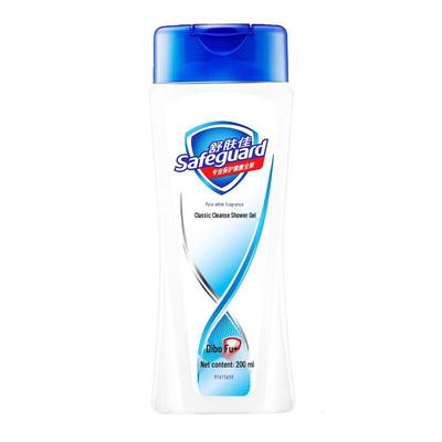 Safeguard Classic Pure White Fragrance Body Wash (3x200g)