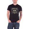 Johnny Cash T Shirt Black American Rebel Classic Logo New Official Mens Black