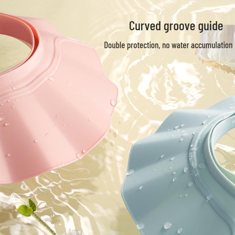 Baby Shampoo Hat: Water-Blocking Ear Protection Cap for Kids and Infants