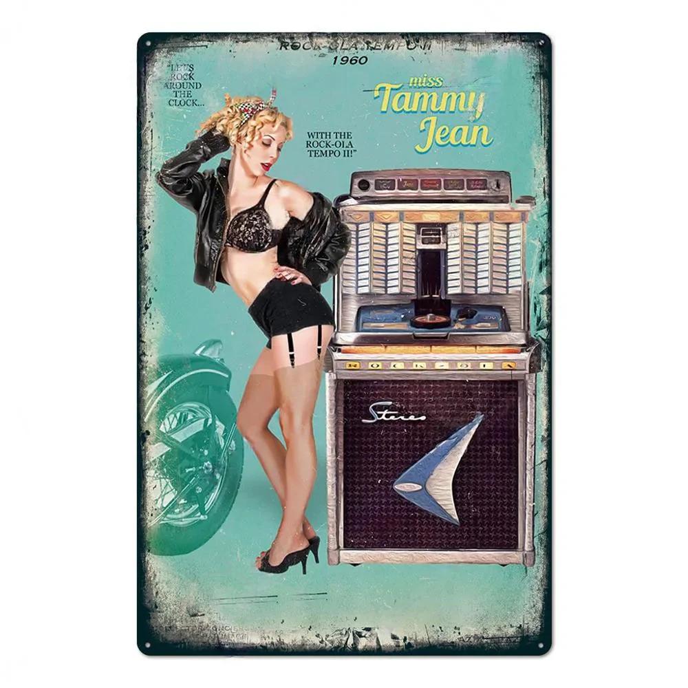 Metalowe Plakaty Vintage Metalowe Znaki Dekoracja Tabliczka Metalowa Vintage Blaszany Znak do Baru Garażu Jaskiń Mężczyzn w Pokojach Rodzinnych Dekorowanie Pla