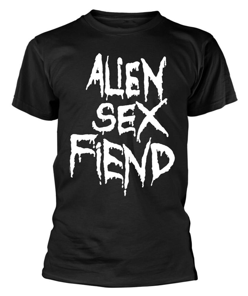 Черная футболка с логотипом Alien Sex Fiend XXXXL