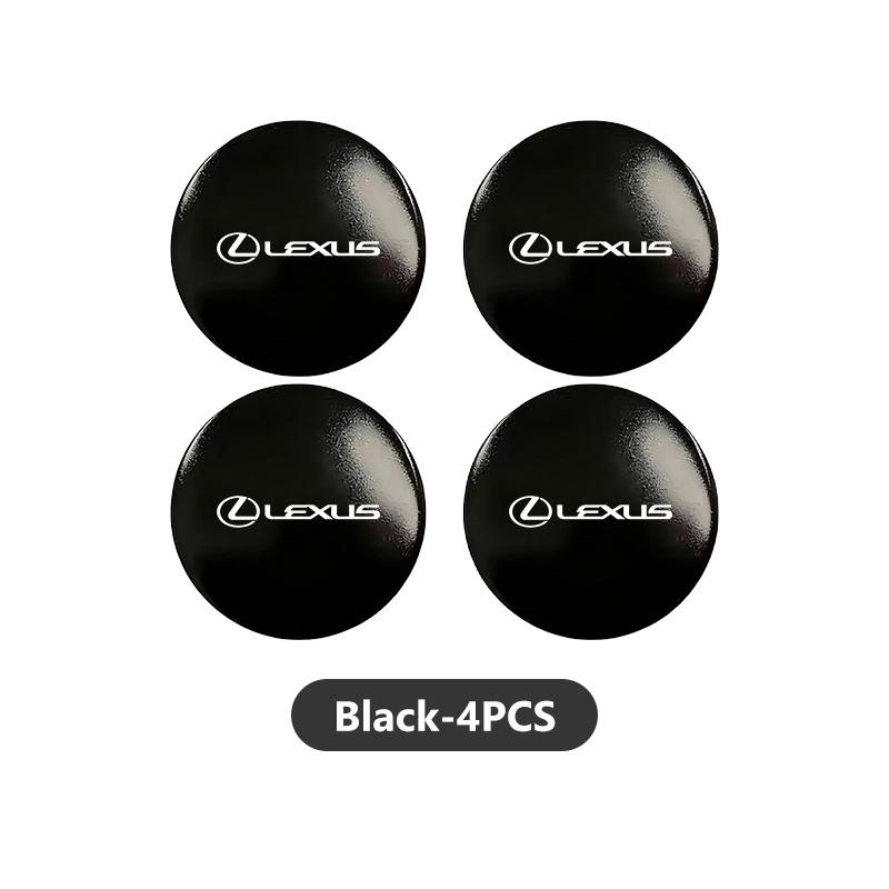 CKU5 For Lexus 56mm 4pcs Car Wheel Center Hub Cap Badge Logo Sticker RX 300 400 460 UX 200 NX LX LS GS 330 IS 250 300 GX