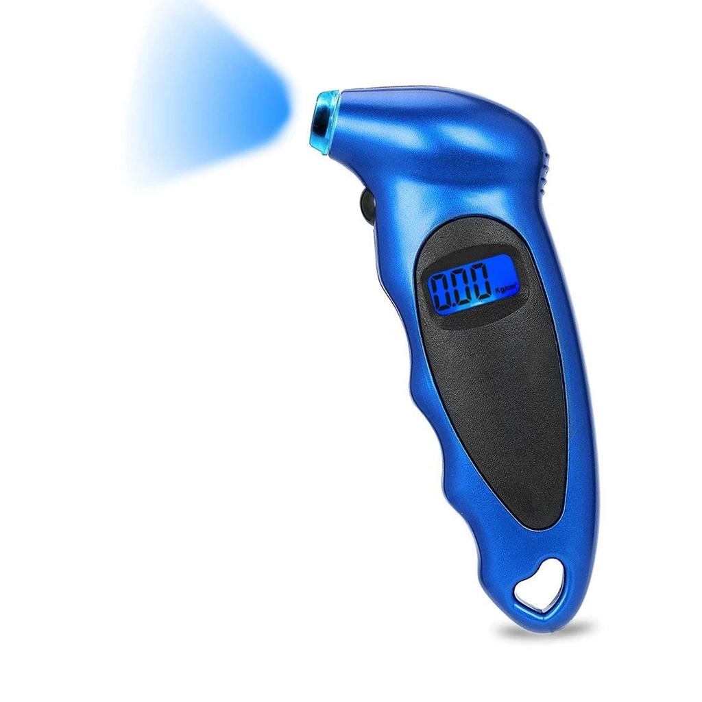 Car Motorcycle Digital Tire Pressure Gauge Meter Bicycle Tyre Diagnostic Tool 0-150 PSI Backlight LCD Air Pressure Gauge Tester