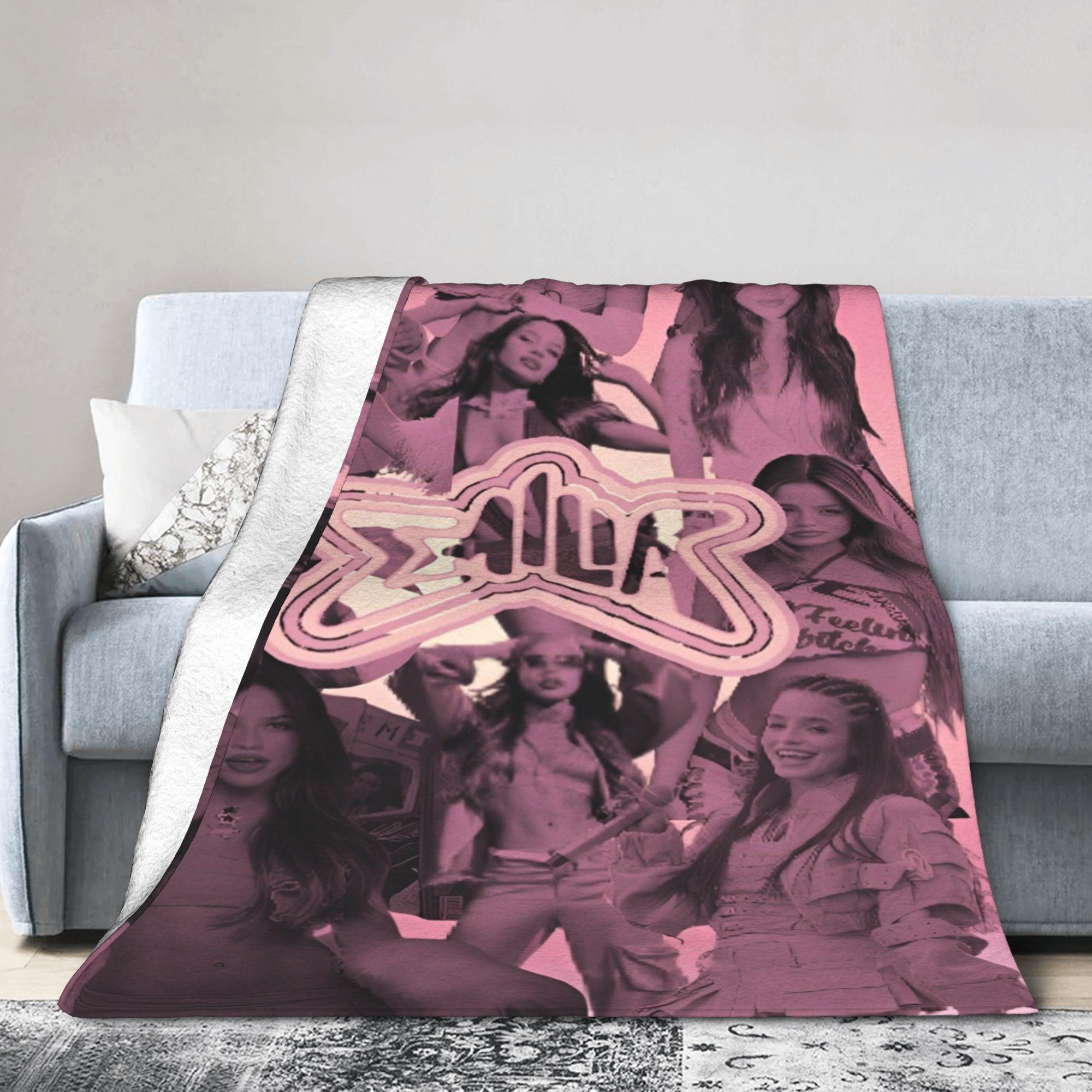 Emilia Mernes Mp3? Stuff Blanket Super Soft Flannel  Throw Blanket Cozy Bedspread 75X95CM