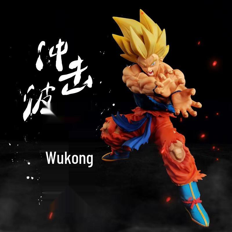 Dragon Ball Super Saiyan Gogeta and Vegito Battle Damaged Figurine