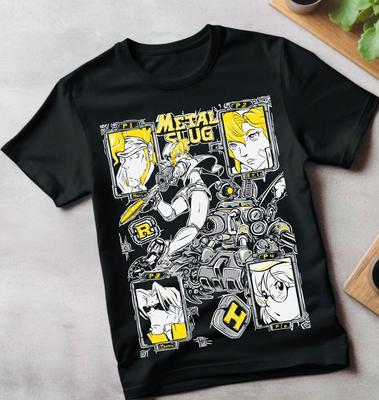 Metal Slug Inspired Men's Classic Tee - Retro Gaming Shirt
