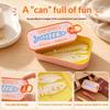 Sardine Tin Jewelry Box 3D Printed Easy Open Durable Small Jewelry Organizer for Rings Earrings Perfect for Dresser Decor