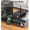 Bluetooth 6.0 Wireless Adapter Audio Receiver 3.5mm AUX RCA 6.5MM Microphone Karaoke USB U-Disk Play With Remote Volume Control