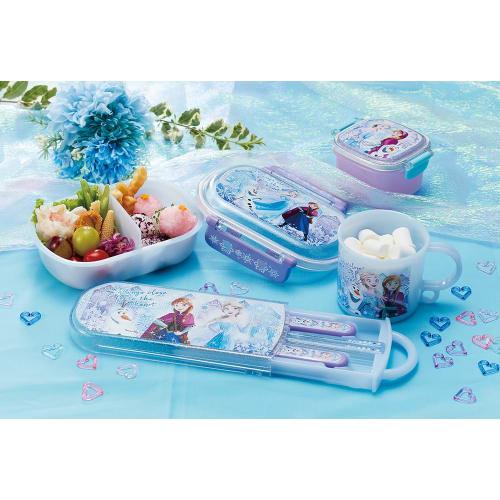 Skater Antibacterial Bento Box, Storage Container, Mini Lunch Box, 160ml, Disney Frozen 25, Girl's, RC1AAG