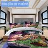 Steven Universe Pattern Bedding,Quilt Set Quilt Cover Pillowcase Home Birthday Gift (1*duvet Cover+2*pillowcase,without core)XSJT0917476