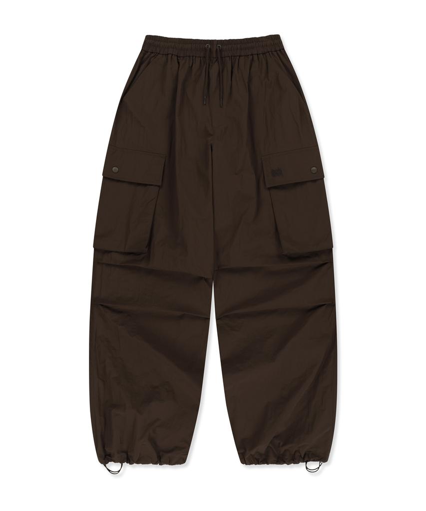 BROWNBREATH Nylon Cargo Pants - Dark Brown
