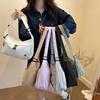 Nylon Crossbody Bag For Women With Large Capacity And Zipper Closure For Daily Use