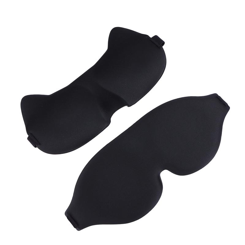 3D Sleeping Eye Mask Soft Skin-Friendly Breathable Light Blocking Eye Cover Travel Rest Lunch Break Blockout Light Eyeshade