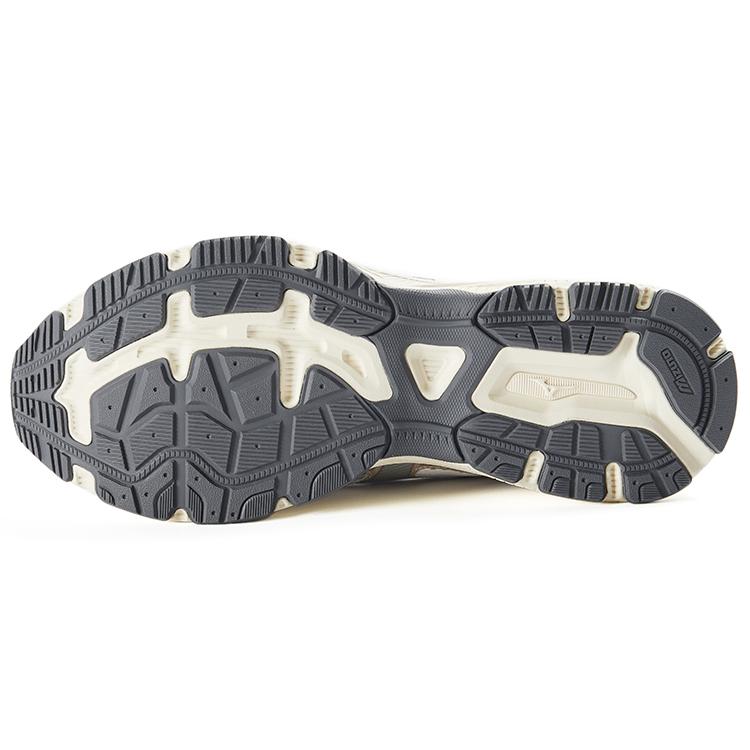 Mizuno Racer S Cushioning Slip Resistant Abrasion Resistant Breathable Low top Training Running Shoes Unisex Gray White D1GH223516