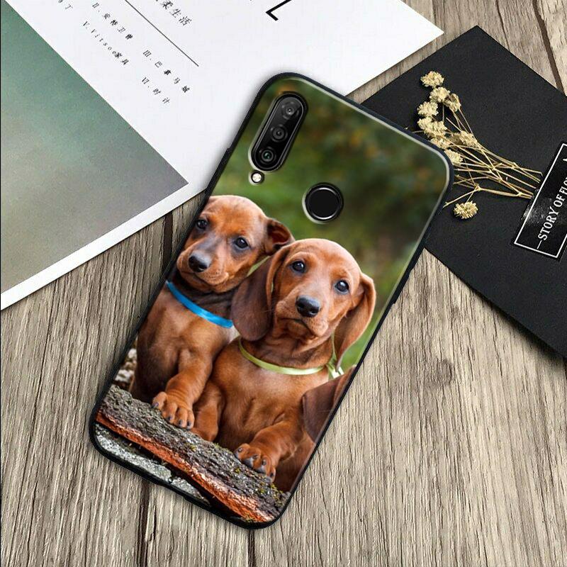 Dachshund Dog For Huawei Nova Y70 Y91 Y61 Y72 Y73 Y90 Y60 3i 7i 8i 11 12i 9 10 SE P20 P30 Pro P40 Lite Case