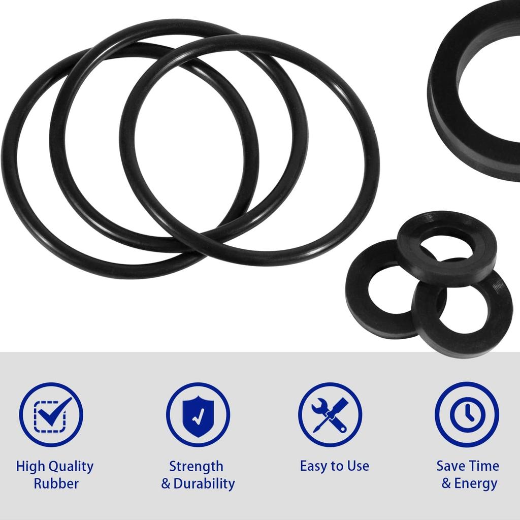 12 PCS Replacement 76975 Seal Kit for 4DNX Pumps Fits for CAT 4DNX25GSI & 4DNX27GSI Pump