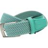 TaylorMade Men's Visor Mesh Belt, Gray/Turquoise, Size: One Size Fits Up To 95cm, 2025SS UN564