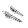 20pcs/lot Iron Salon Hairdressing Tools Hairpin Duck Mouth Shaped For DIY Hair Clips Base Jewelry Making Supplies
