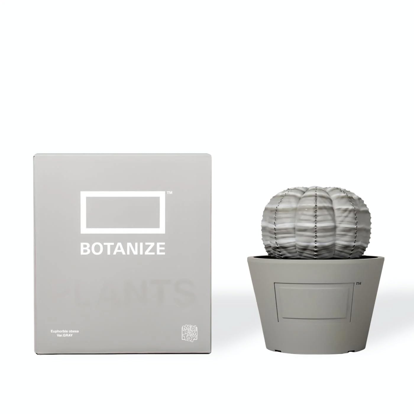 

MEDICOM TOY BOTANIZE VCD Euphorbia obesa Medicom Toy Botany Collaboration Фигурка Euphorbia Obesa × var.NORMAL & (Серый) серый