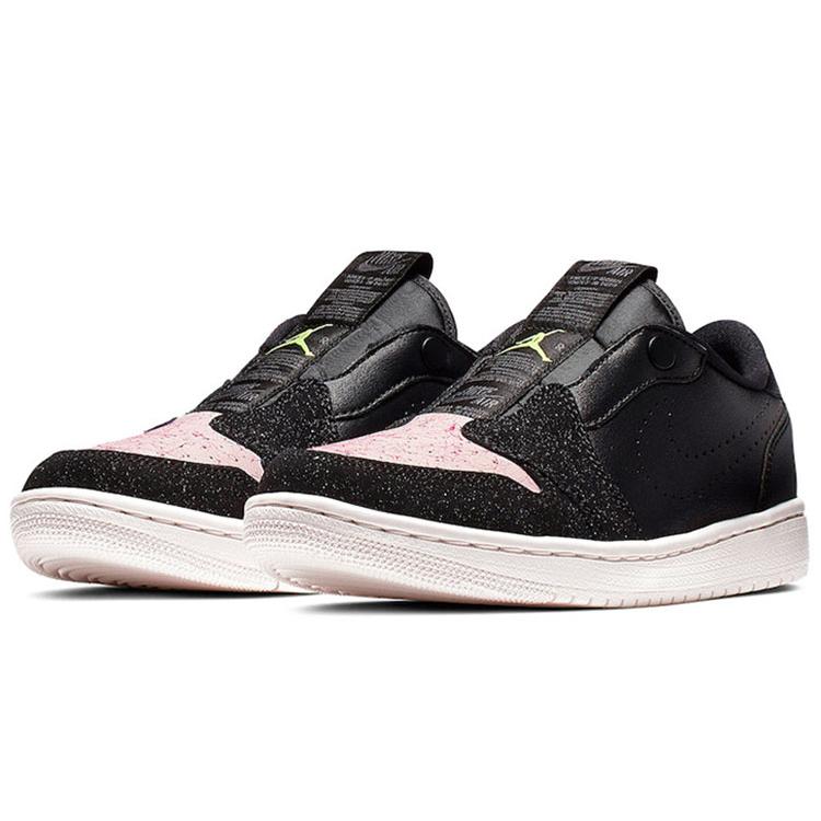 Jordan 1 Retro Low Slip Black Silt Red Women's AV3918-002