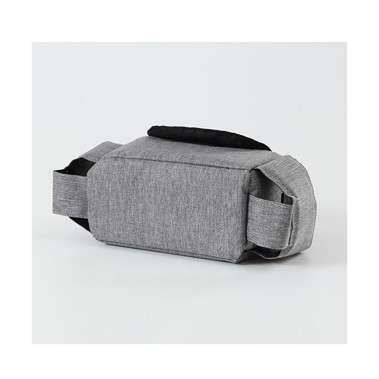 Borsa portaoggetti per animali dei cartoni animati Borsa per mummia multiuso a righe con stampa floreale Cesto appeso per carrozzina
