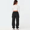 Women's Fleece Sweatpants Winter High Waisted Sweat Pants Drawstring Baggy Jogger Pants
