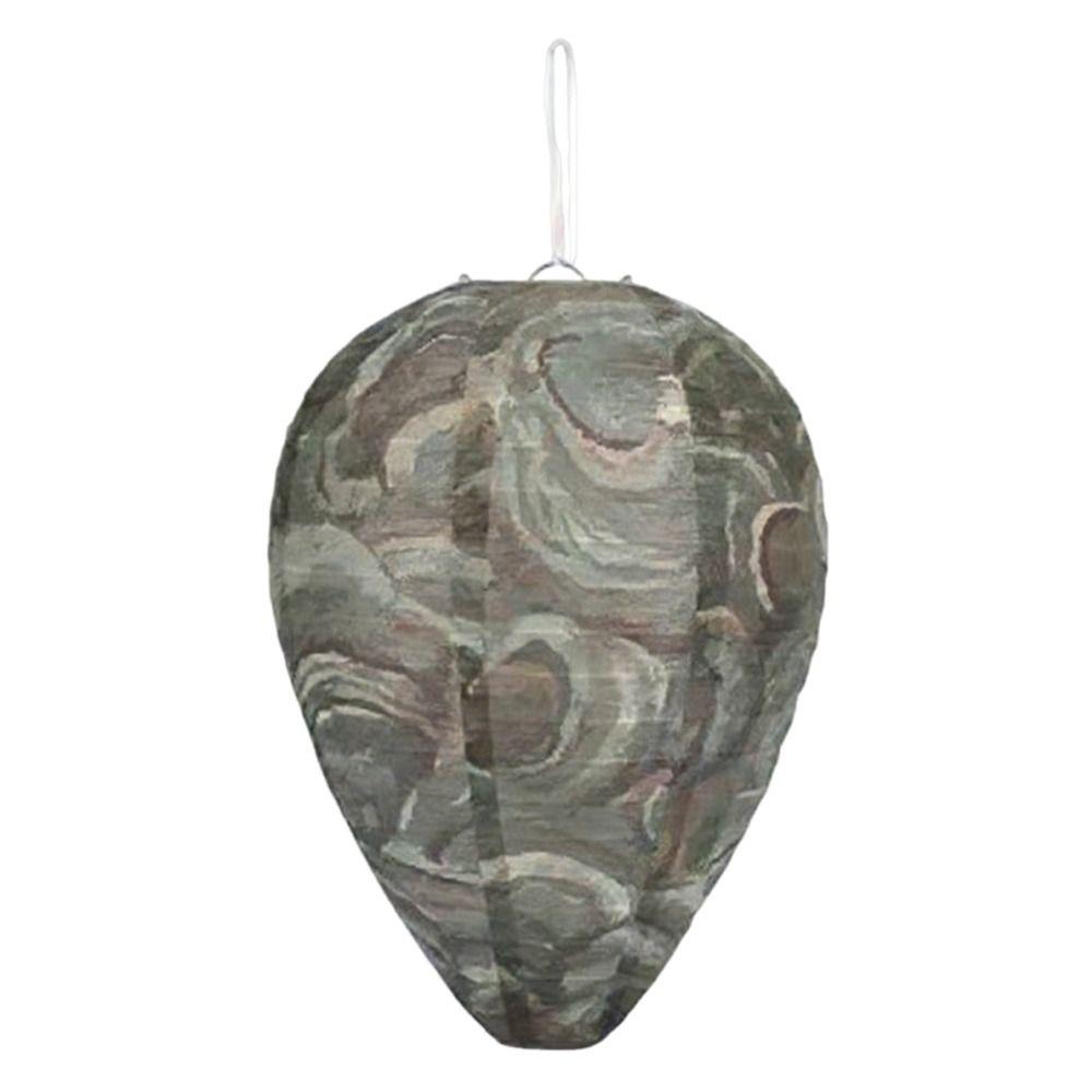Realistic Waterproof Courtyard lantern Non-Toxic Plastic Wasp Nest Decoy Paper Hanging Fake Wasp Nest Drive Insects