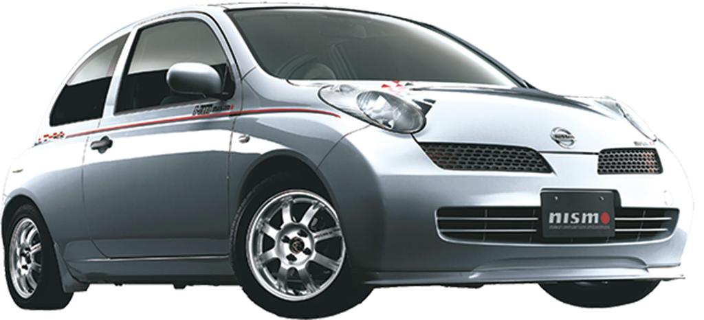 Inch Up Series NISSAN MARCH NISMO NISMO 40th Anniversary Assembled Case Included Plastic Model 1/24 No.1005 (K12 S-tune)