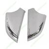 For Tesla Model S 2014- Chrome Side Door Mirror Cover Wing Rear View Mirror Shell Lower Holder 21483005 21483006 Replacement
