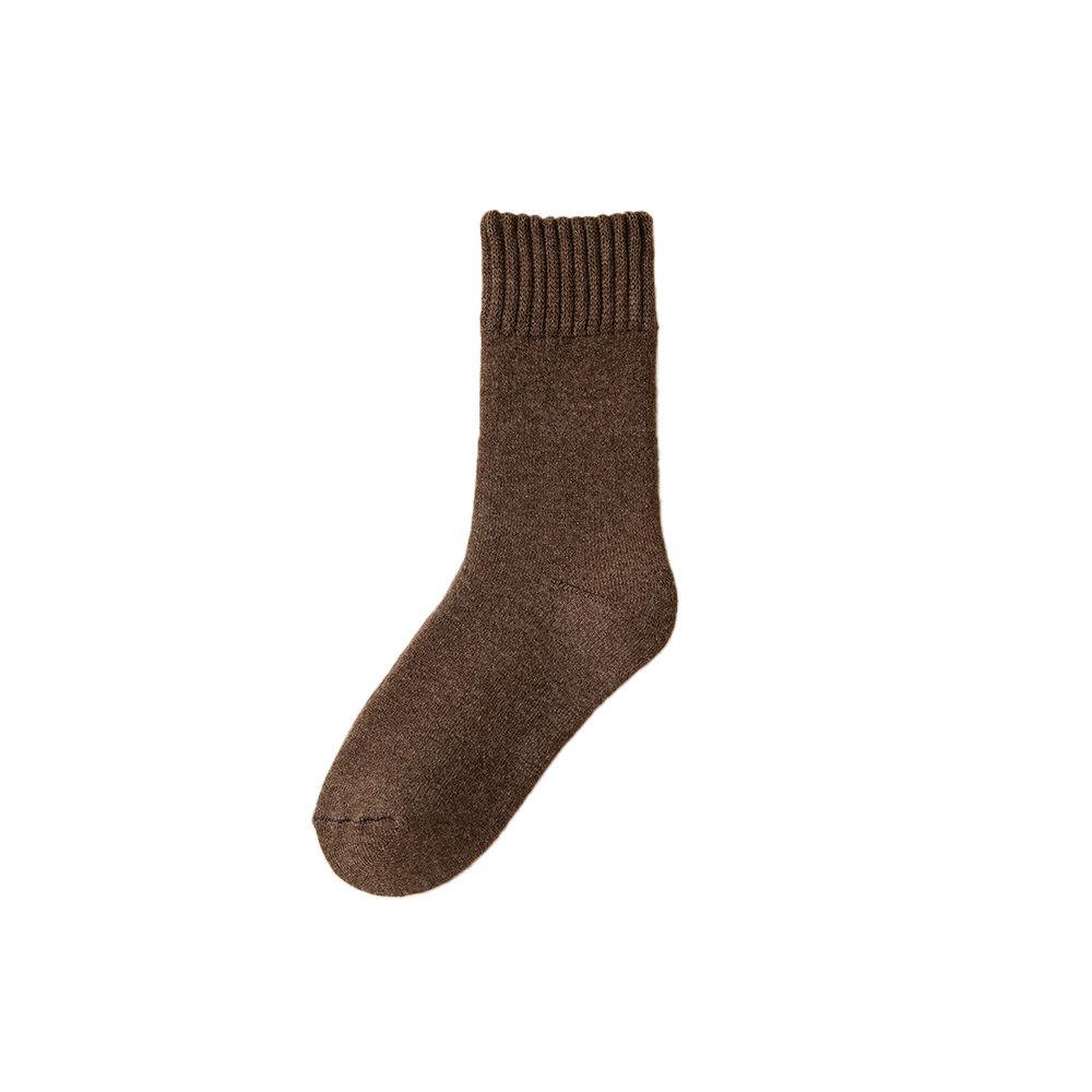 Women's Autumn and Winter Fleece, Thickened Warm Fleece Socks, Fleece Socks, Winter Long Stockings, Mid-calf Stockings