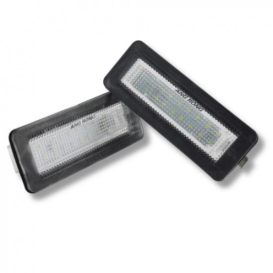 Smart Fortwo Number Plate Lights Set LED Ultra Bright White License Pair 06-14