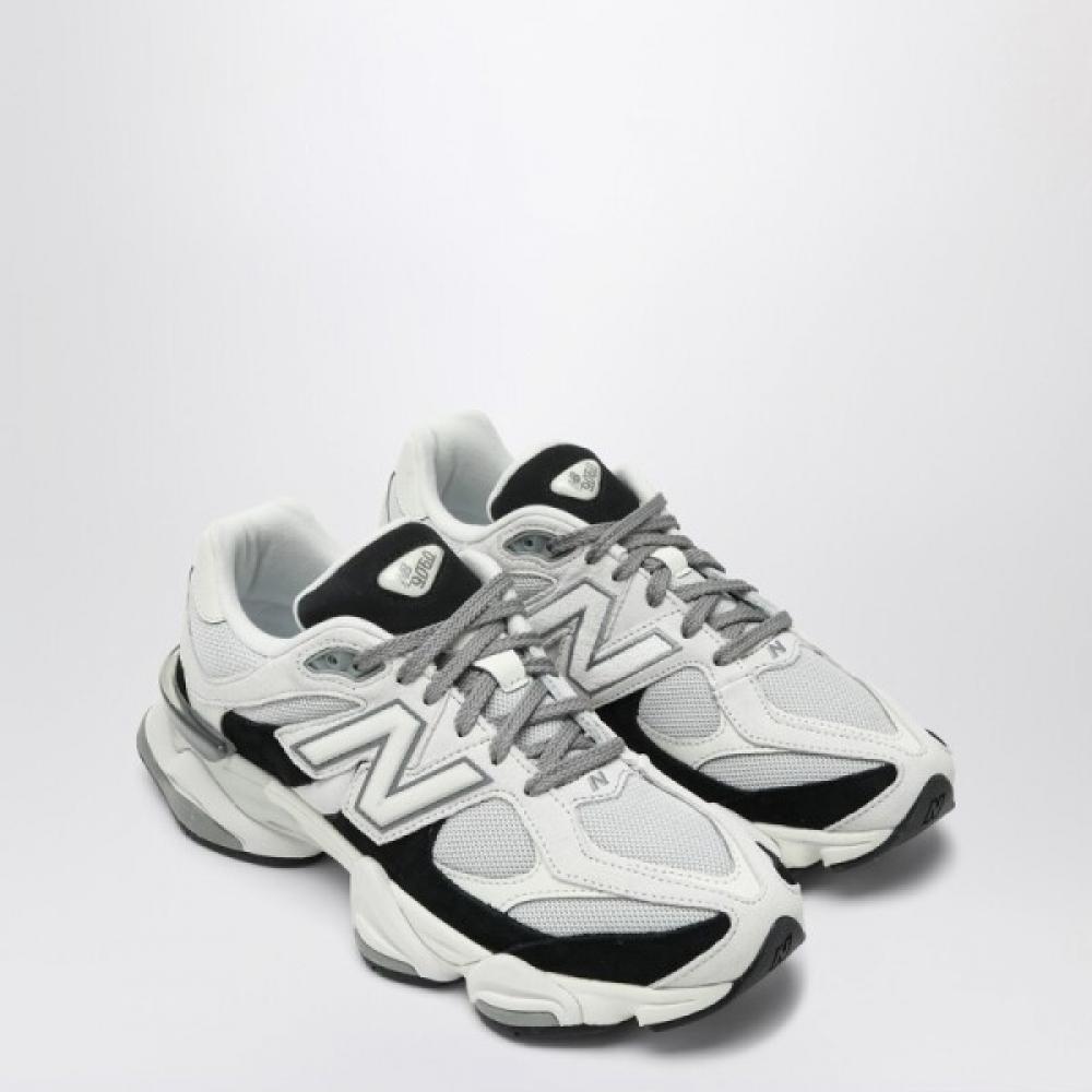 

New Balance White And Black Contrasting Low Sneakers U9060jbbsue Wb US9.5