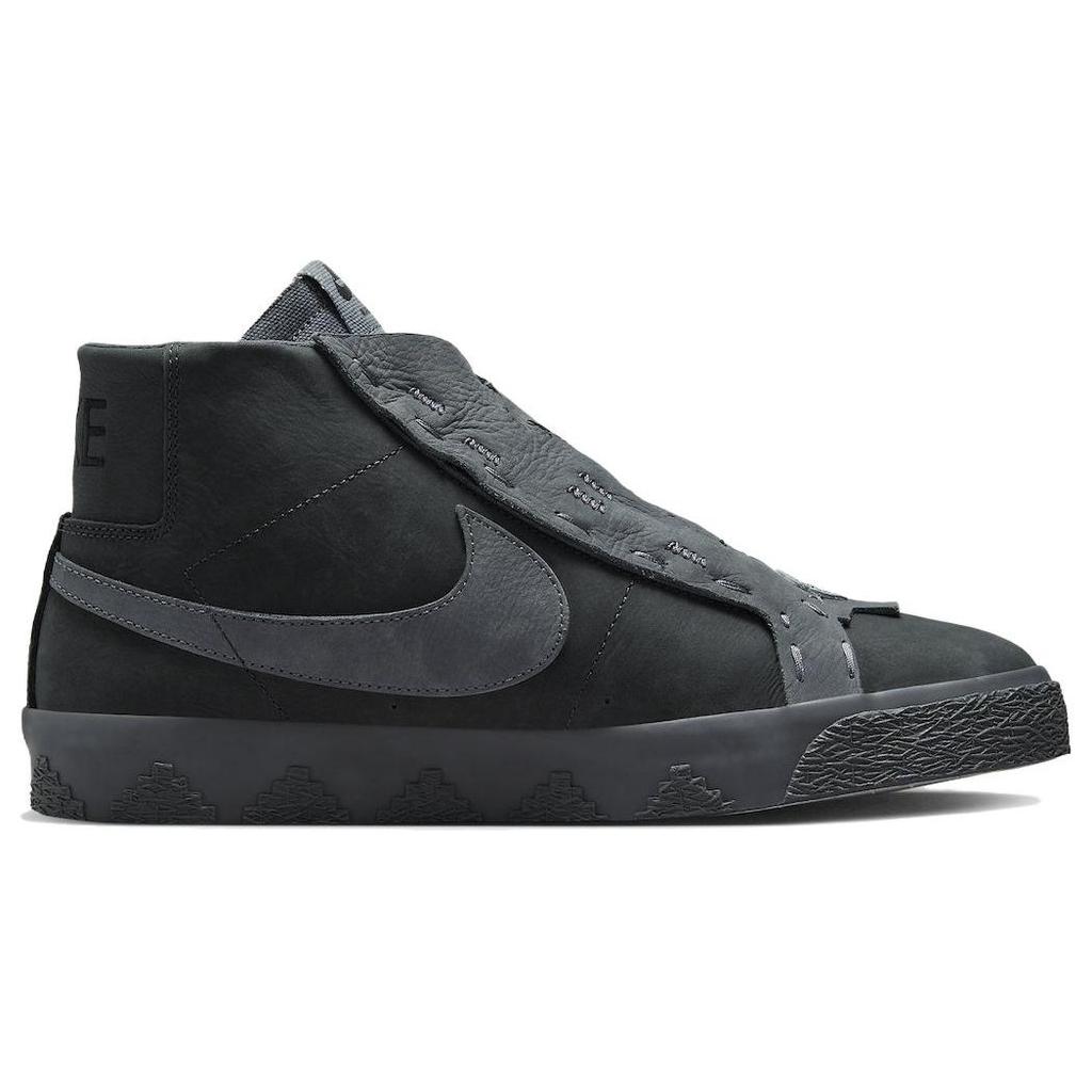 Diorr Greenwood x Nike Zoom Blazer Mid SB Diné Sneakers da Uomo Grigio Antracite Grigio Fumo Scuro FQ0792-001